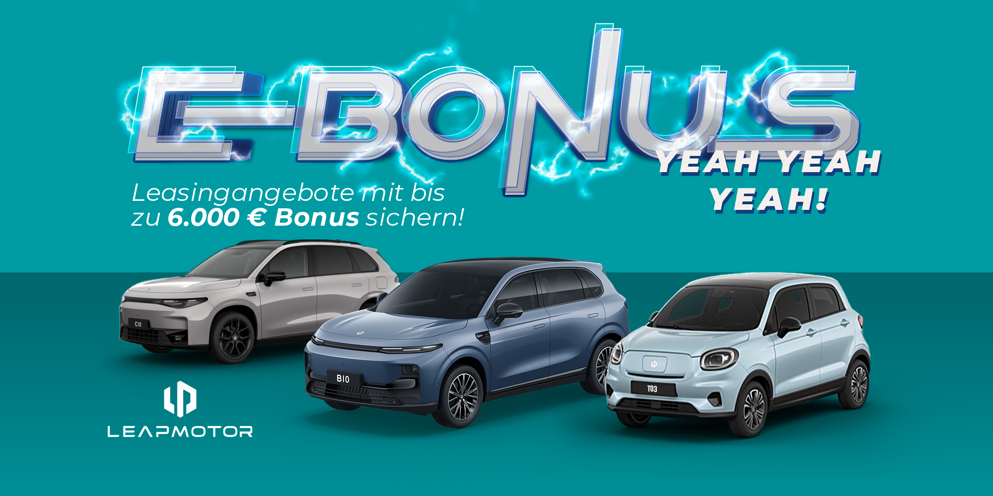 Header Leapmotor-Modelle E-Auto-Förderung