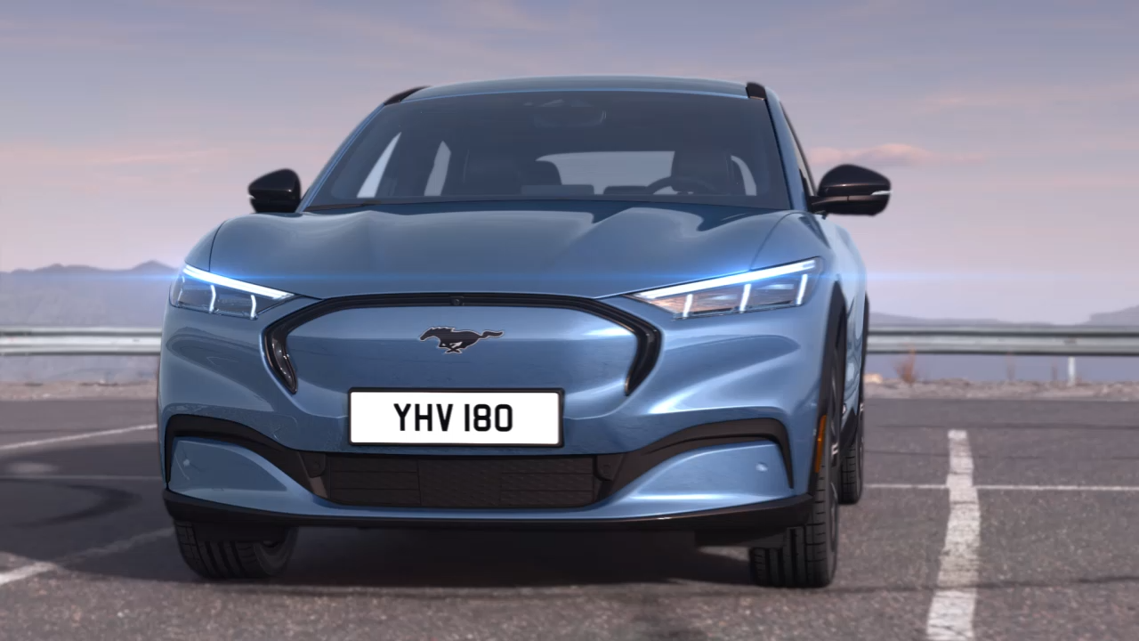 Ein Bild des Ford Mustang Mach-E