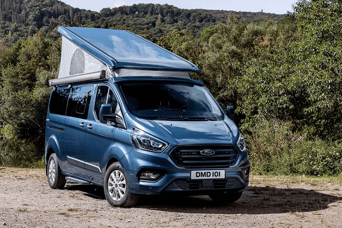 Ford Nugget Camping