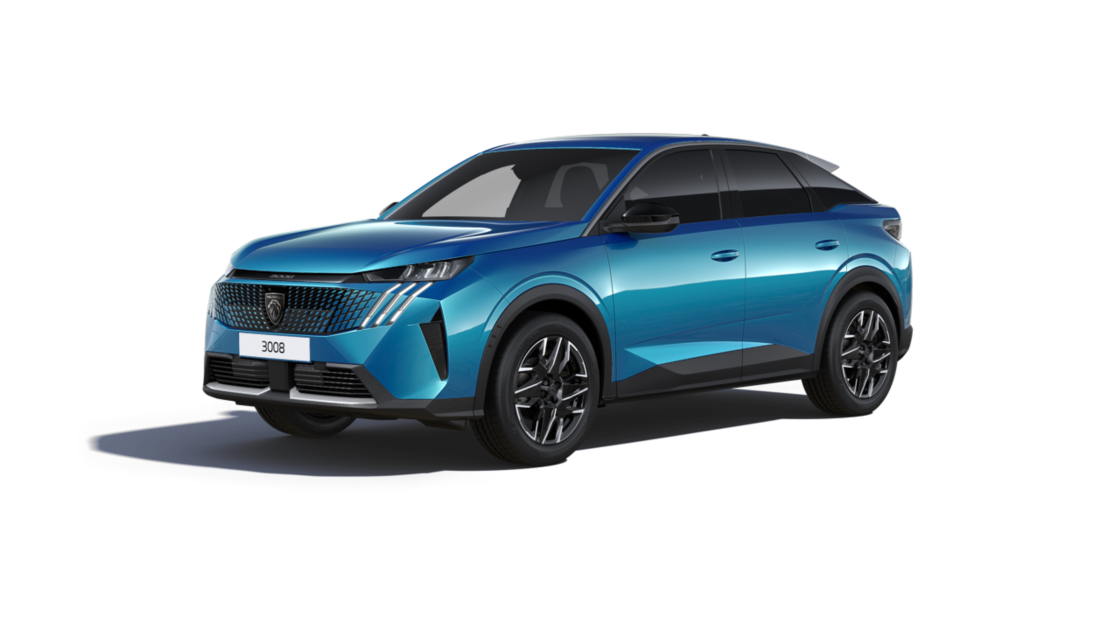 Bild des Peugeot 3008 ohne Hintergrund