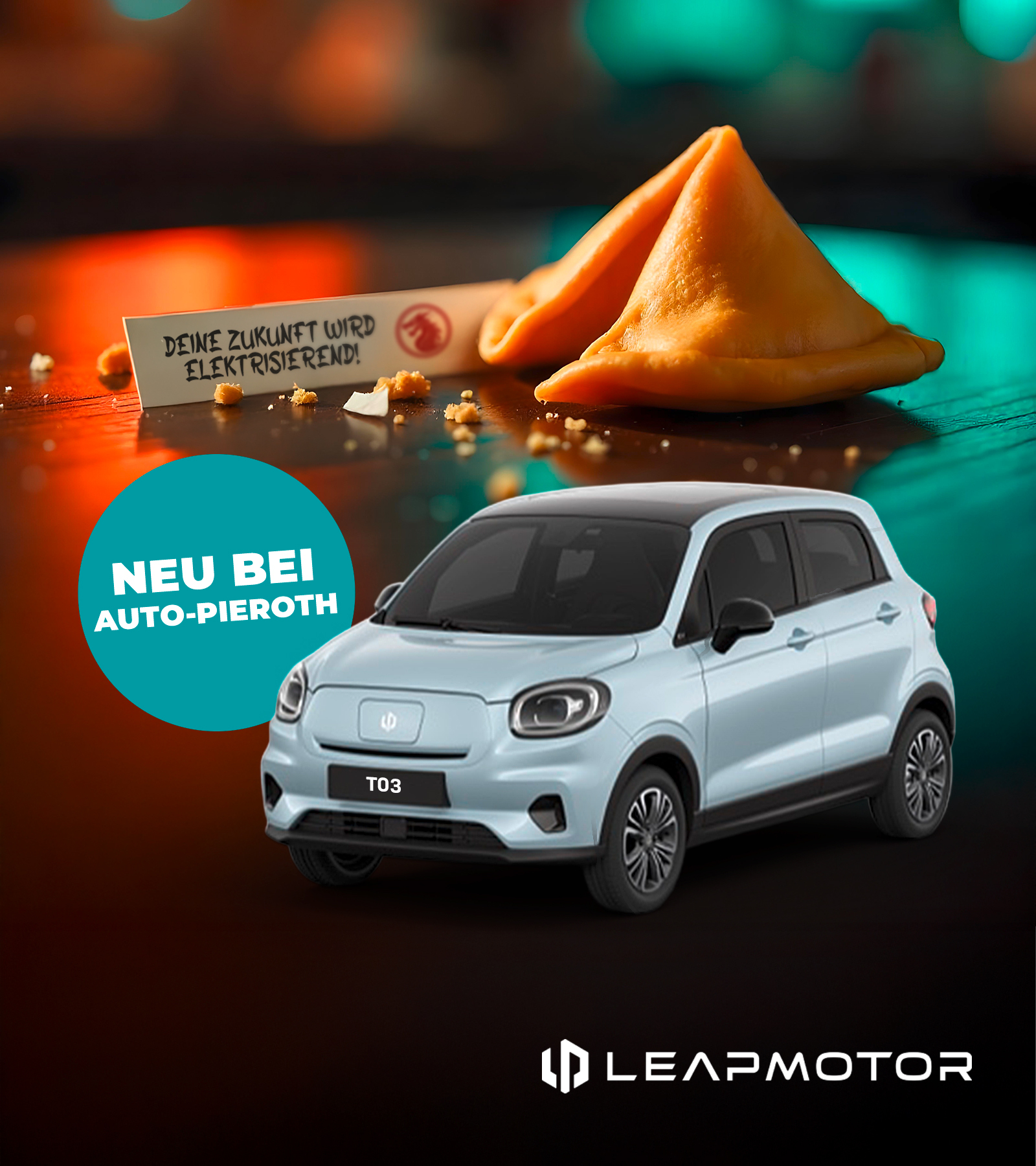 Ein Bild des Kompaktfahrzeuges Leap T03